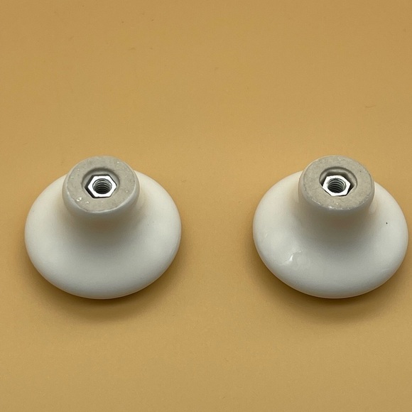 Mushroom Ceramic Drawer Pulls (Pair of 2) - Picture 4 of 6